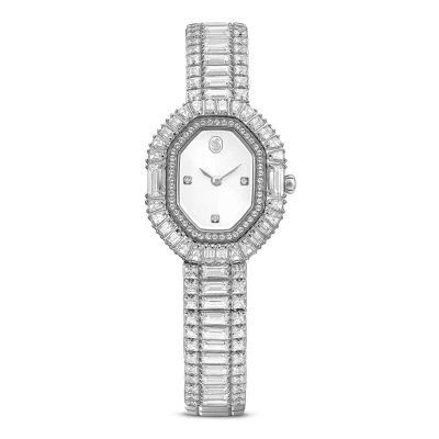Afbeelding van Swarovski dames Matrix Octagon horloge 5724516 in de kleur Zilver
