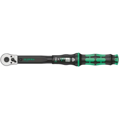 Afbeelding van Wera momentsleutel met omschakelbare ratel 20 100nm 3/8&quot;