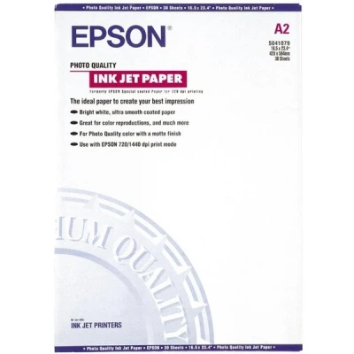Image de Epson S041079 papier de qualité photo jet d&#039;encre 102 g/m² A2 (30 feuilles)