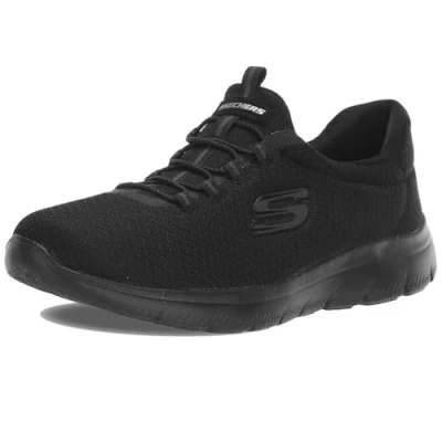 Image de Skechers Summits Femme Sneaker modern, Black Mesh Trim, 36 EU