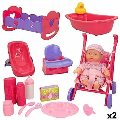 Afbeelding van Accessoires voor poppen Colorbaby 2 Stuks