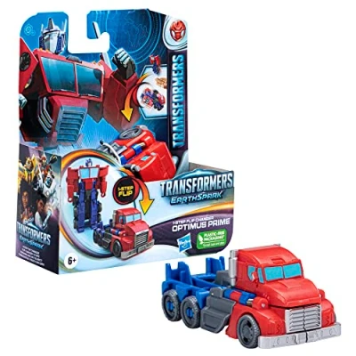 Afbeelding van Transformers EarthSpark 1 stap Flip OPTIMUS
