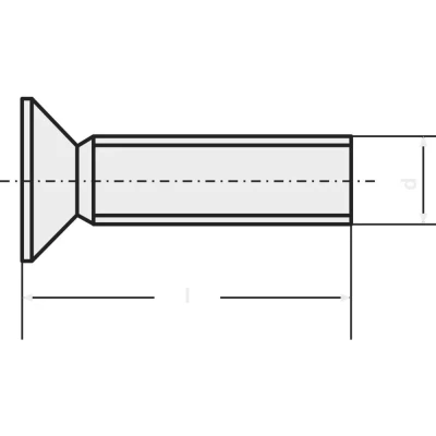 Afbeelding van TOOLCRAFT M3*20 D965 4.8 A2K 194637 Verzonken schroeven M3 20 mm Kruiskop Phillips DIN 965 Staal Verzinkt 100 stuk(s)