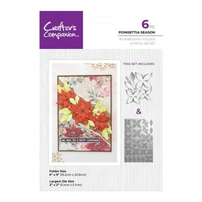 Afbeelding van CC 3D Flower Embossingfolder/Snijmal 6