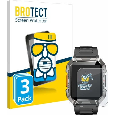 Afbeelding van BROTECT Screenprotector voor Baolubao W60 Folie Beschermfolie Beschermglas matte (3 Stuks)