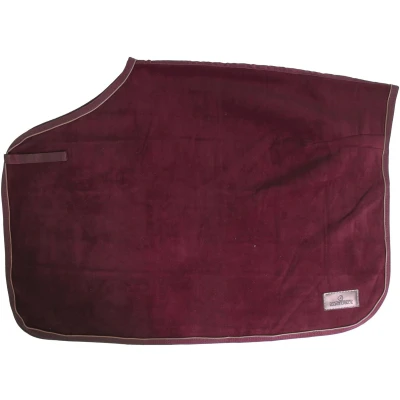 Afbeelding van Kentucky Uitrijdeken Vierkant Heavy Fleece Bordeaux M Agradi.be