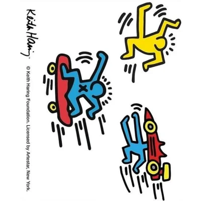 Afbeelding van Origineel Samsung Galaxy Z Flip 5 FlipSuit Plaatje Keith Haring People