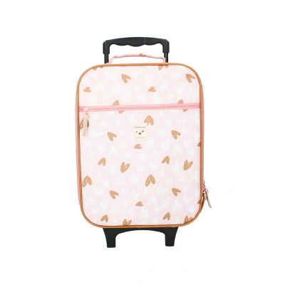 Afbeelding van Trolley koffer Kidzroom Loving Days Pink