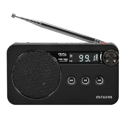 Afbeelding van Radio met cd en mp3 speler Aiwa RS77PLLBK