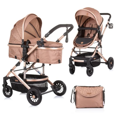 Afbeelding van 30, Korting: Chipolino Kinderwagen Estelle Sand 2 in 1