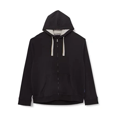 Afbeelding van Men&#039;s Hooded Jacket met ritssluiting Black S
