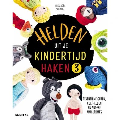 Afbeelding van Helden uit je kindertijd haken 3