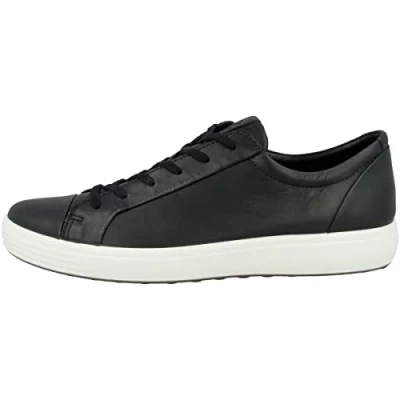 Afbeelding van ECCO SOFT 7 Sneakers laag, Heren, Maat: 45, Black Leer