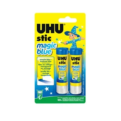 Afbeelding van Uhu : Lijm: Stick, Blauw, X2, 8,2 g