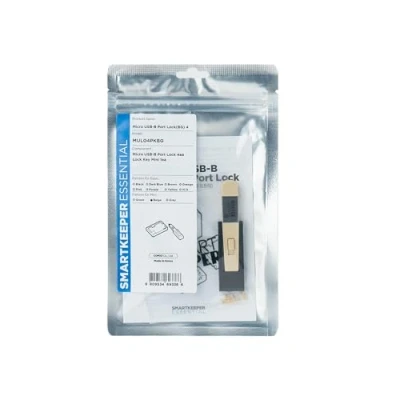 Afbeelding van Smart Keeper Essential RJ11 Port Lock (4x) + Key Mini (1x) Beige