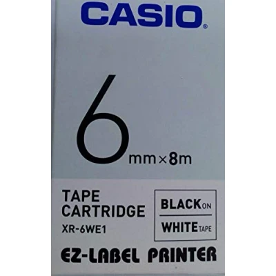 Image de Casio XR 6WE1 bande d&#039;étiquettes 1 rouleau(x)