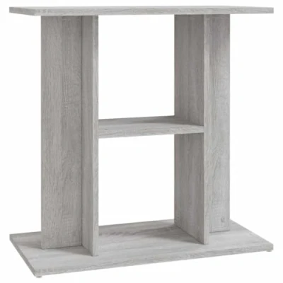 Afbeelding van vidaXL Aquariumstandaard 60x30x60 cm bewerkt hout grijs sonoma