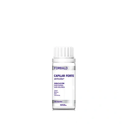 Afbeelding van FORBALD Capillaire Forte Voedingssupplement voorkomt haaruitval en bevordert de groei 60 capsules