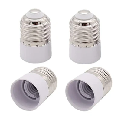 Afbeelding van 4 x E27 naar E14 adapter voor led lampvoet