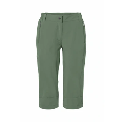 Afbeelding van VAUDE Farley Capri III Trekkingbroek voor dames, Dark Sea