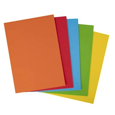 Image de Set papier carton Apli Couleurs vives A4 50 pcs