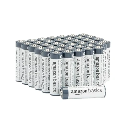 Afbeelding van Amazon Basics 40 stuks AA industriële alkalinebatterijen