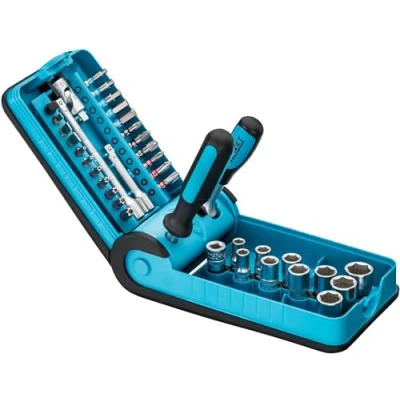 Afbeelding van HAZET 856 1 Doppenset 38 Binnen zeszijdig, Zeskant zeszijdig Safety Insert System, SmartCase Vierkant,