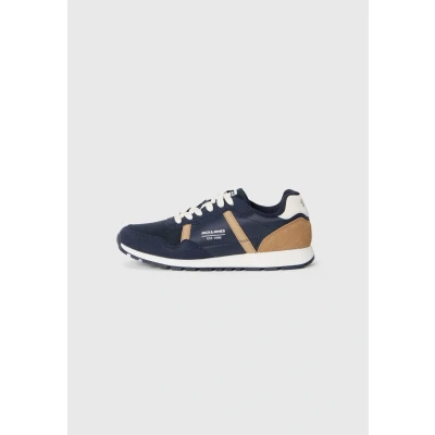 Afbeelding van Jack &amp; Jones Jfwharrow Sneakers laag, Heren, Maat: 46, Navy blazer/tan/marshmallow Schoenen
