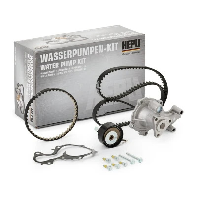Afbeelding van Hepu Distributieriem kit inclusief waterpomp PK02611
