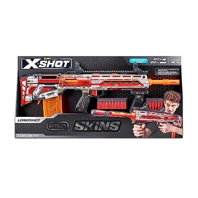 Afbeelding van ZURU XSHOT Skins Pro Series Longshot Blaster Met 40 pijltjes