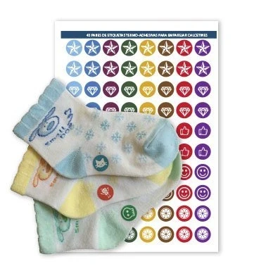 Afbeelding van Haberdashery Online 60 etiketten om te koppelen, thermische naalden (Junior 3)