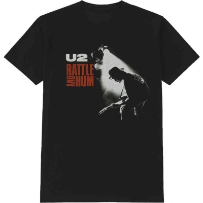 Afbeelding van U2 Rattle &amp; Hum Heren T shirt S Zwart