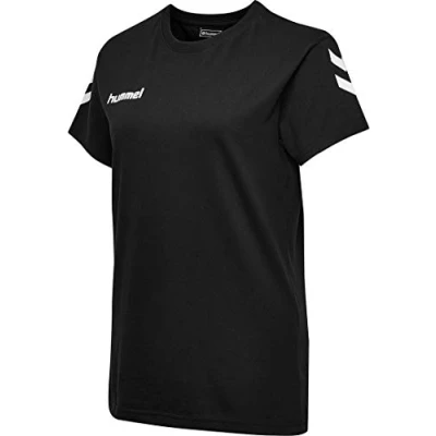 Afbeelding van Hummel GO Woman Tshirt print, Dames, Maat: 38, Black