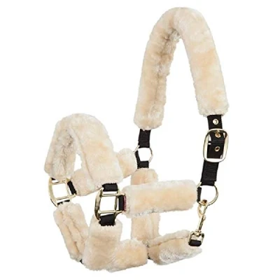 Afbeelding van Premiere Halsterbontjes Artificial Fur Set Naturel Full