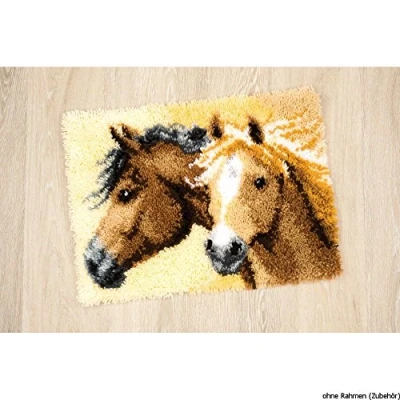 Afbeelding van Vervaco knooptapijt paarden PN 0144834