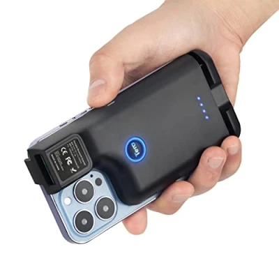 Afbeelding van Tera Draagbare draadloze barcodescanner met Bluetooth 1D 2D QR beeldscan voor smartphone, compatibel Android en iOS, model 0013