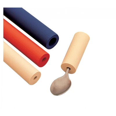 Afbeelding van Comforthulpmiddelen Foam verdikkers blauw opening 19 mm