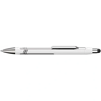 Afbeelding van Balpen Schneider stylus Epsilon Touch 0.6mm wit/zilver