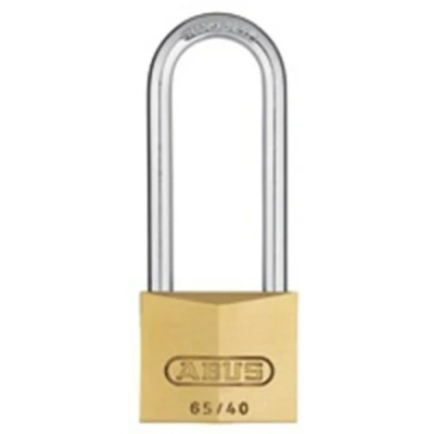 Afbeelding van Abus 65/40HB40 messing hangslot met hoge beugel gelijksluitend 40 mm