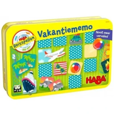 Afbeelding van Reisspellen: Vakantiememo (NL)