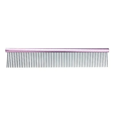 Afbeelding van GROOM PROFESSIONAL Spectrum aluminium kam, 25 cm, lichtroze