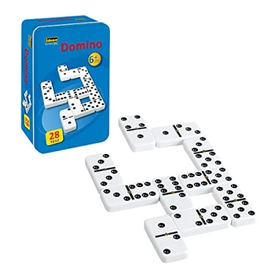 Image de Idena 6050012 dominos double six, métal