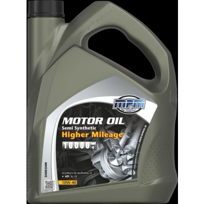 Afbeelding van MPM Motorolie 10w40 higher mileage 5 Liter