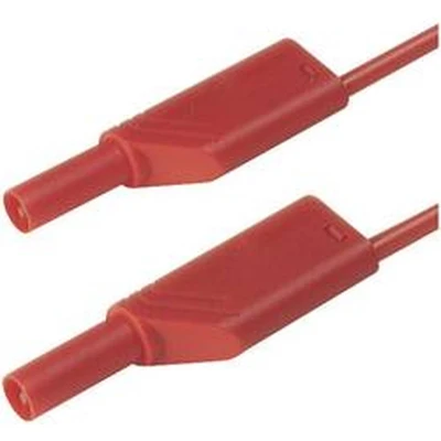 Afbeelding van SKS Hirschmann MLS WS 50/1 rt Veiligheidsmeetsnoer Banaanstekker 4 mm 0.50 m Rood 1 stuk(s)