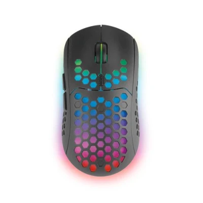 Image de MARS GAMING MMW3 Souris pour droitiers optique 6 boutons sans fil 2.4 GHz récepteur USB noir