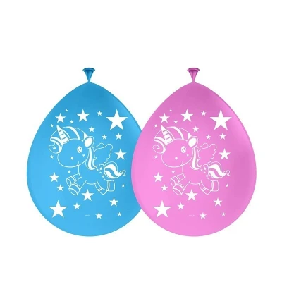 Afbeelding van Unicorn Ballonnen Kids 30cm 8 stuks