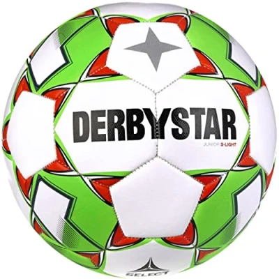 Afbeelding van Derbystar Voetbal Junior S Light V23 maat 5 wit groen rood