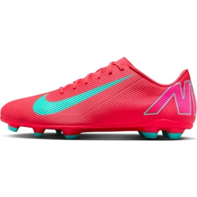 Afbeelding van Nike Performance Vapor 16 CLUB FG/MG Voetbalschoenen met Kunststof noppen, Maat: 45, Ember glow/aurora green