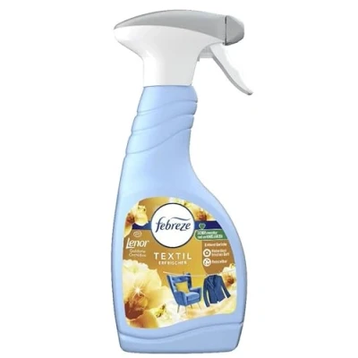 Afbeelding van Lenor Febreze Textielverfrisser Spray Golden Orchidee 1x 500ml Verwijdert nare geuren