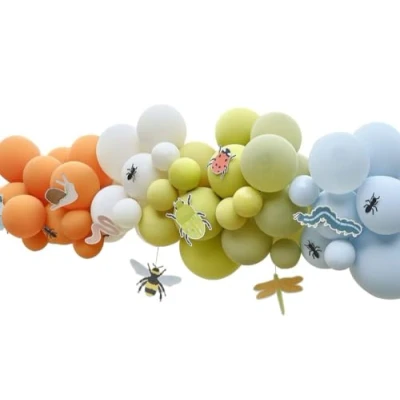 Afbeelding van Ginger Ray Ballonnenboog insecten 1 set (Robin)